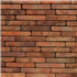 Brique perforée en terre cuite Terca Eco-brick Métropolis Rouge aula - Wienerberger - 240,0 MM x 65 MM x 40,00 MM