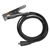 Pince de masse en tôle 400 A max Abicor Binzel avec câble de 5 mètres section 50 mm²