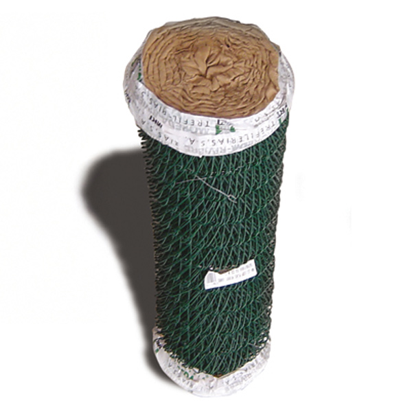 Grillage simple torsion vert 6005 avec picots défensifs - fil Ø2,40 mm galvanisé et plastifié - maille 50 x 50 mm - 25,00 M x 1,00 M