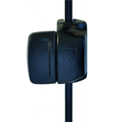 Fermeture d'urgence 2 points haut et bas - Fluid - Noir