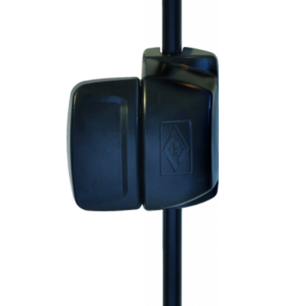 Fermeture d'urgence 2 points haut et bas - Fluid - Noir