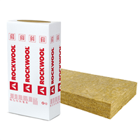 Panneau laine de roche pour isolation extérieure sous bardage - Rockfaçade Premium - R 3,75 m².K/W - 1,35 M x 0,60 M - ép.120 MM