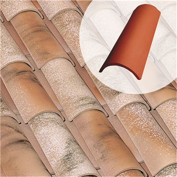 Tuile Canal C-50.21 Celler® Tejas Borja - en terre cuite - coloris Nature Lamalou