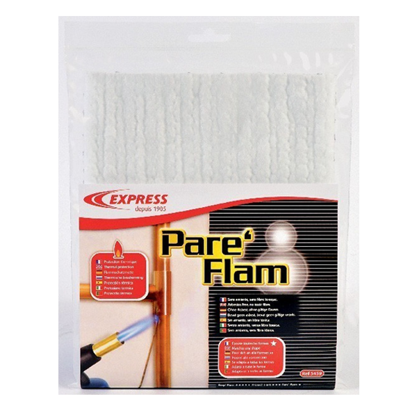 Plaque pare-flamme protection thermique soudure 20/25 cm