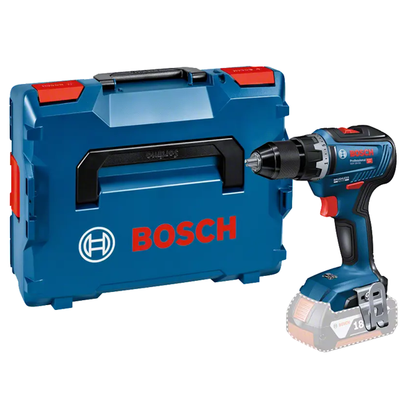 Perceuse visseuse sans fil Bosch GSR 18V-55 - couple maxi 55 Nm - en coffret L-Boxx sans batterie ni chargeur