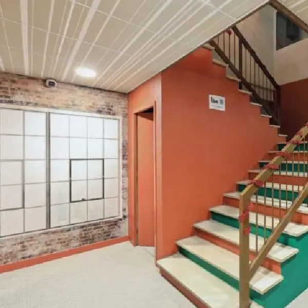 Dalle faux plafond 120 x 60 cm - Tonga A 22 - Bords droits - Bayadère Calcaire - ép. 22 mm