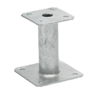 Pied de poteau fixe PPA hauteur 150 mm