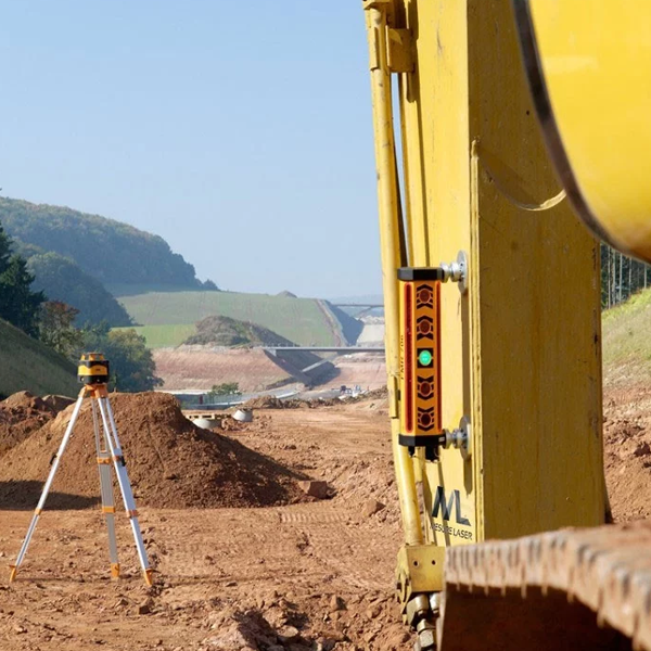 Pack cellule de guidage pour engins de chantier avec report cabine Géo Fennel - pour laser faisceau rouge et vert