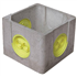 Boîte béton à opercules EPERS CR30S pour eaux pluviales et réseaux secs - dimensions intérieures 30x30 CM