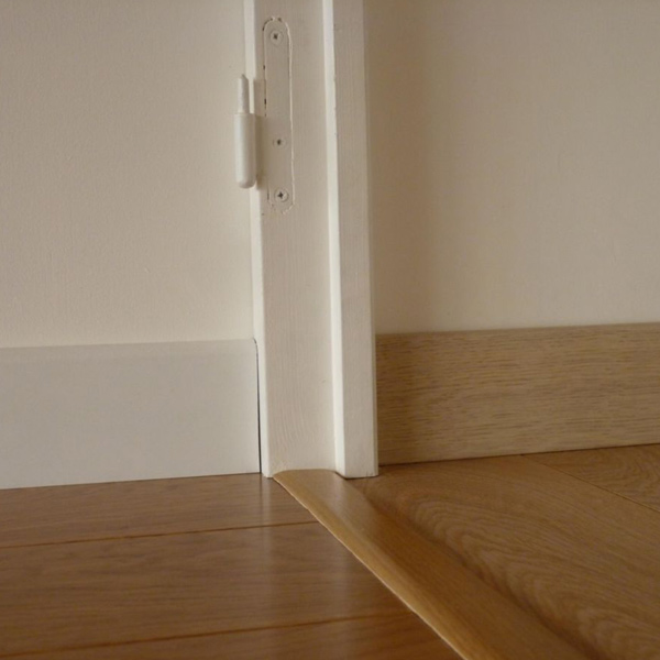 Barre de seuil 3 en 1 multiniveaux plaqué chêne Topaze - Panaget - 16,0 MM x 54 MM x 930,0 MM