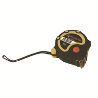 Mètre ruban 8M x 25mm - jaune/noir