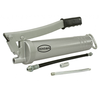 Pompe à graisse manuelle Renson pour graisse en vrac et cartouche de 400g - double flexible inclus