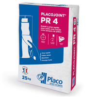 Enduit de jointoiement Placojoint PR4 - prise rapide - sac de 25 kg