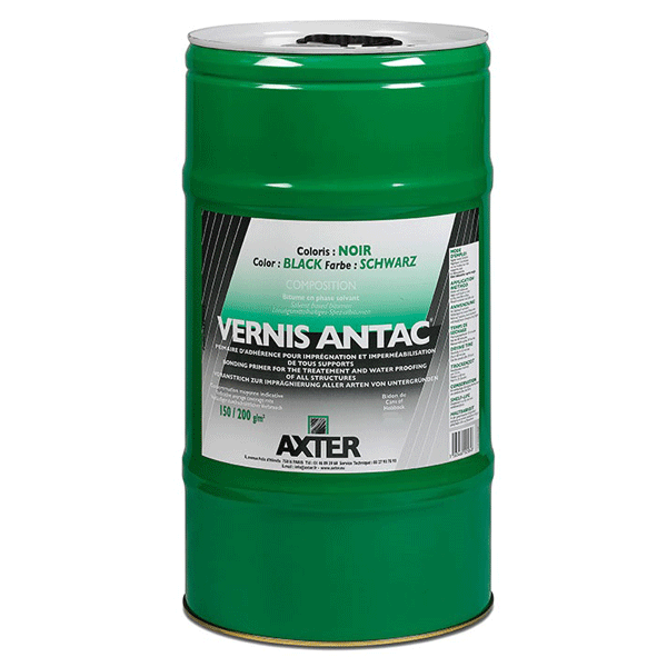 Enduit d'imprégnation à froid ANTAC pour supports béton métal ou bois avant pose de membrane d'étanchéité - Bidon de 25,0 ltr