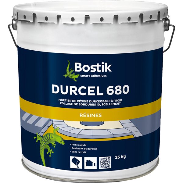 DURCEL 680 RESINE SEAU METAL 25KG