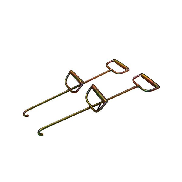 PAIRE DE CROCHETS A 2 POIGNEES - MANIPULATION TAM TYPE TEL