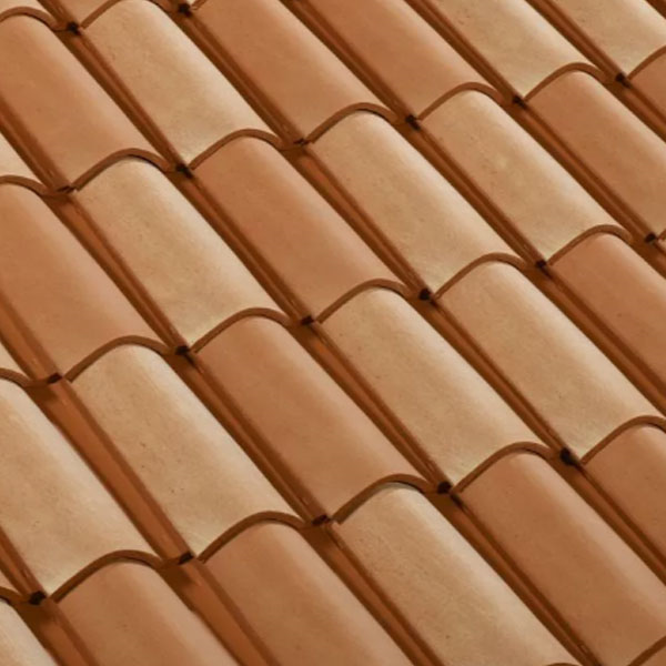 Tuile Canal Horizon Terreal en terre cuite - emboîtement double canal - Reflets Atlantique