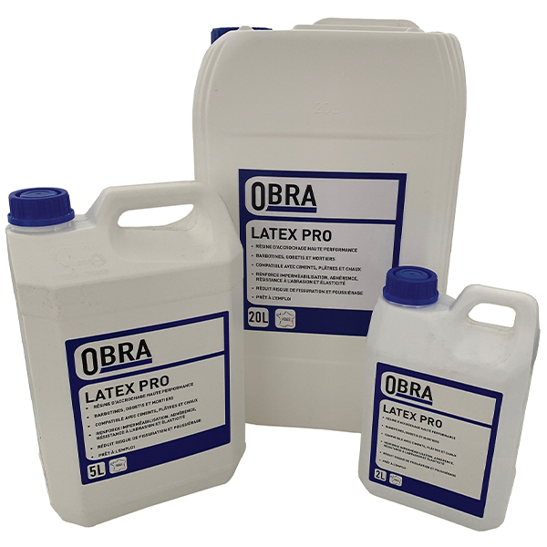 Latex professionnel Obra bidon de 5 LTR