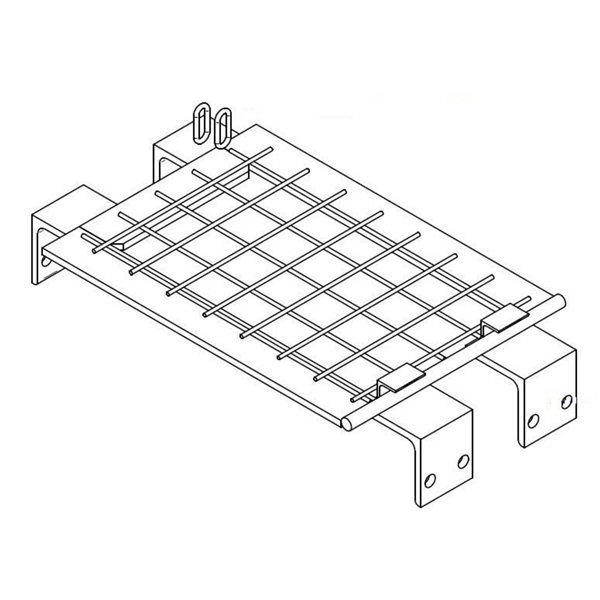 GRILLE DE PROTECTION DE CHAMBRES AVEC PATTES SUPPORT