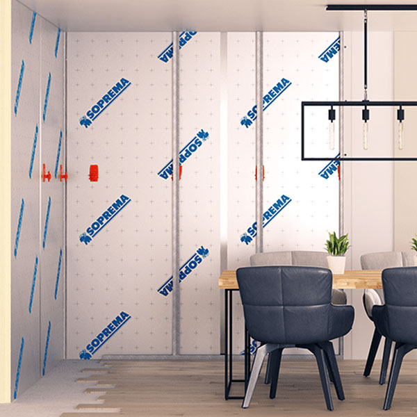 Panneau isolant polyuréthane pour murs intérieurs - Efimur Reflex - R 3,05 m².k/w - 2,70 m x 1,20 m - ép. 66 mm