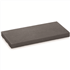 Chaperon de mur en béton - plat - coloris Noir anthracite - 100 x 30 cm - épaisseur 4 cm