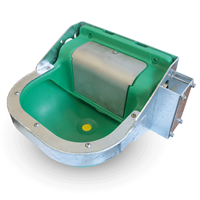 Abreuvoir bovin à niveau constant et rebord anti-lapage avec châssis acier galvanisé - LAC 50 - Débit 32 L/min - raccord eau 3/4"