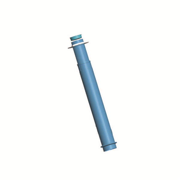 TUBE DE BOUCHE A CLE PVC TELESCOPIQUE A COLLERETTE TL 80 LONGUEUR 650 A 1100MM