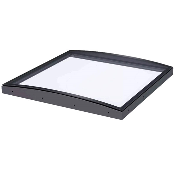 Protection en verre courbe Velux pour fenêtre de toit plat CFU/CVU - 100 x 100 cm