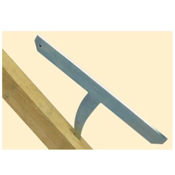 Enclume de couvreur-ardoisier pour taille à gauche - Acier forgé - Jouanel - Longueur 400 mm