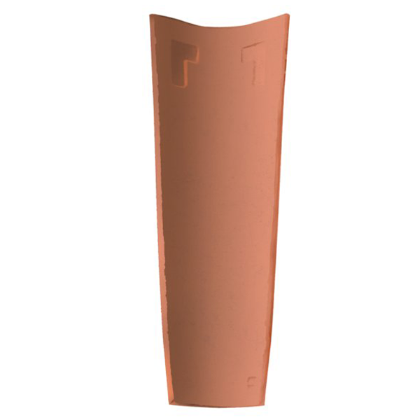 Tuile canal de courant en terre cuite - Posifix Médoc Monier - Rose