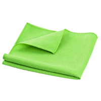 Microfibre multi-usages - Multiclean - couleur verte - lot de 5