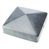 Chapeau pyramide pour poteau bois acier galvanisé - sections 90 x 90 mm