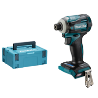 Visseuse à chocs Makita TD001GZ02 - 40V Max - 220Nm - machine seule avec coffret Makpac 2