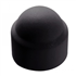 Cache écrou hexagonal - Diamètre M10 - Polyéthylène - Coloris noir - Boîte de 100