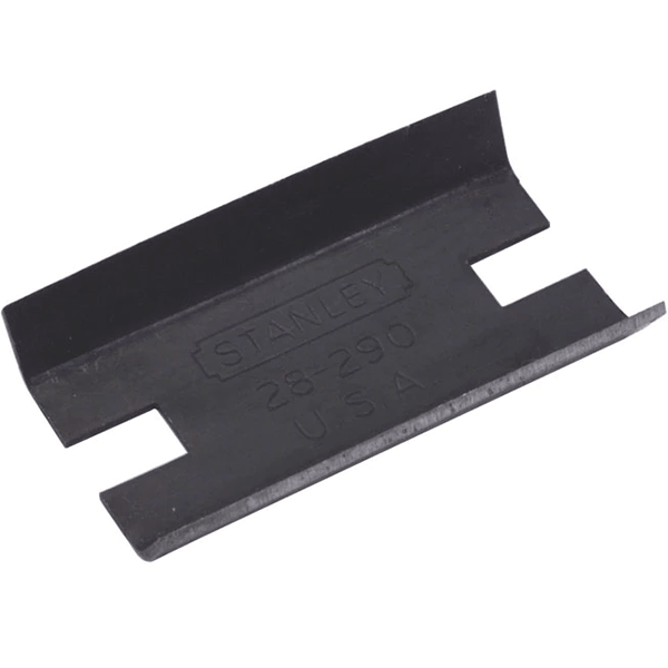 Lame de rechange pour racloir plastique Stanley acier trempé réaffutable 64 mm