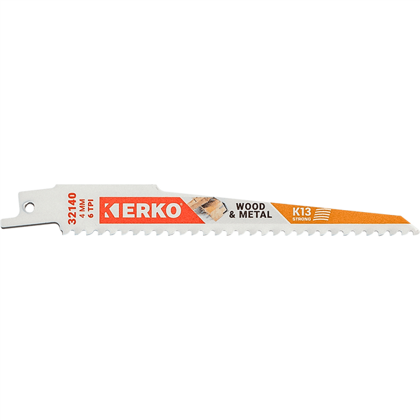 LAME SABRE ERKO 150x19x1,3 6T WOOD K13 ETUI 5