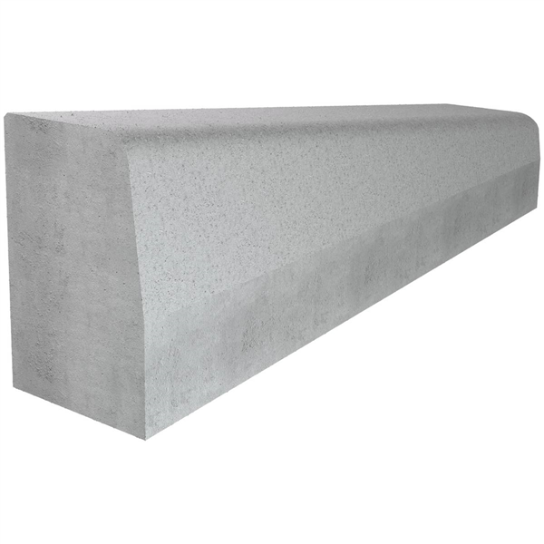BORDURE BETON T3 BIAISE DROITE (1M)