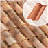 Tuile double canal Héritage - terre cuite -