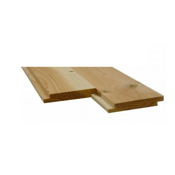 Volige mi-bois sapin rabotée 1 face - Traitée Classe 2 Incolore - 15 MM x 180 MM - L.2,70 M