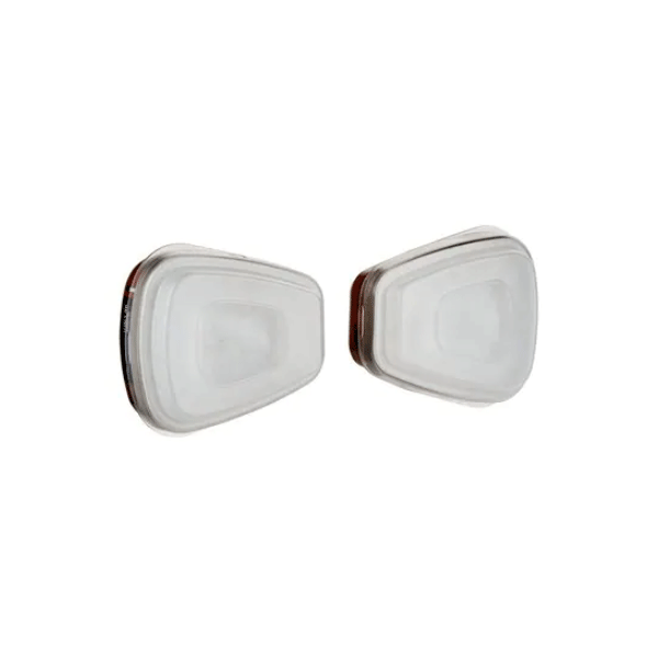 Filtres anti pesticides et désherbants de protection respiratoire 3M - 6003PRO1 A2P3 - Lot de 2