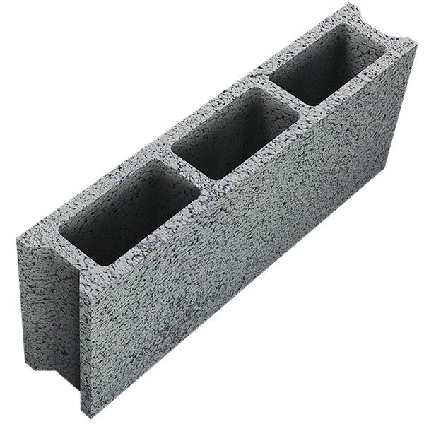 Bloc béton creux traditionnel Fabemi - 500 MM x 100 MM x 200 MM mm B40 CE NF