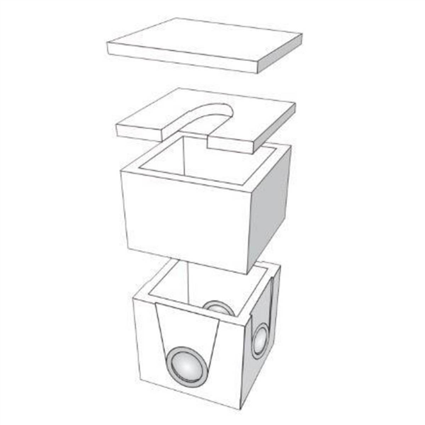 REG EP A/ 3 OPERCULE 25X25X24