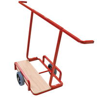 Chariot porte plaque 2 roues et bras extensibles Taliaplast - charge utile 450 kg