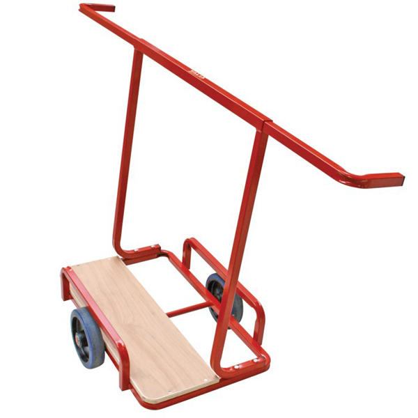 Chariot porte plaque 2 roues et bras extensibles Taliaplast - charge utile 450 kg