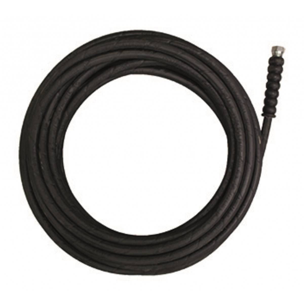 Flexible nettoyeur haute pression eau froide Renson - 350 bar - raccord M3/8'' - F3/8'' - longueur 20,00 M