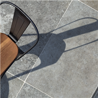 Dalle en pierre naturelle Silver pour pose collée ou scellée en extérieur - opus 4 formats - ép. 12,00 mm - Contract