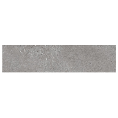 Plinthe de carrelage intérieur effet béton en grès cérame émaillé - Betonico - 60,0 CM x 9,5 CM - Gris