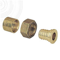 Raccord à glissement - écrou tournant 20/27 - PER Ø25