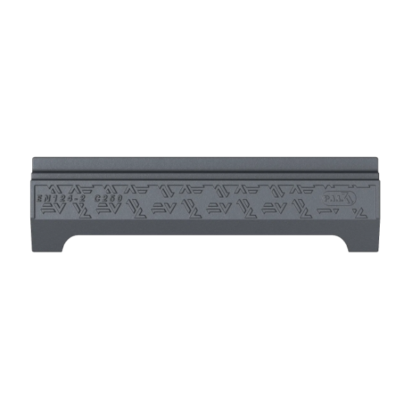 Avaloir eau pluviale en fonte C250 Profil A avec relief antidérapant - 800 x 220 mm