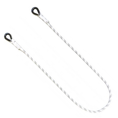 Longe de sécurité polyamide longueur 2 mètres